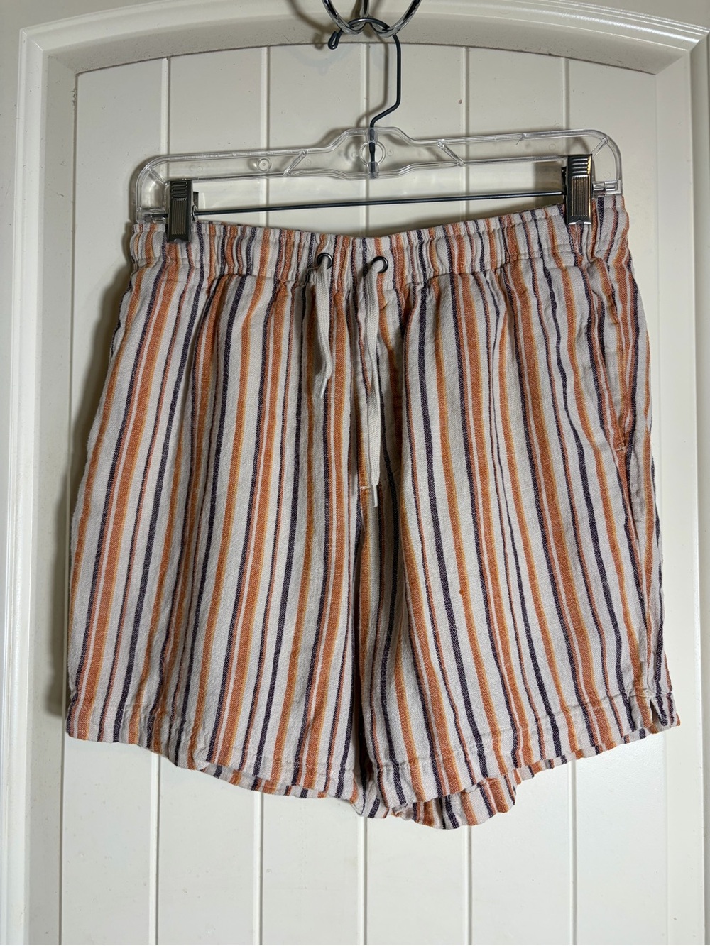 PacSun Vertical Stripe Linen Blend Shorts Women’s Small